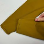 Lululemon Power Thru High Rise Leggings Sz 8 Gold Spice Side Pockets Photo 11