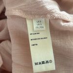 Free People  Blush Pink Wrap Blouse Photo 6