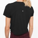 Lululemon Action Always Short Sleeve Black Photo 1