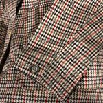 CAbi Houndstooth Sherlock Jacket w Tie Waste Belt Sz Large NWT Photo 7