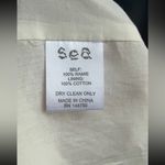 SEA NY NICOLA RAMIE TANK MIDI DRESS size 4 Black Photo 6