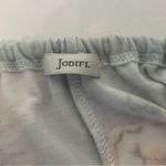 JODIFL  Blooming Halter Floral Strapless Floor Length Dress Large Green Pink Photo 9