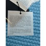 America & Beyond Embellished Jute Tote Crossbody Strap Whale Vacation Beach NWT Blue Photo 8