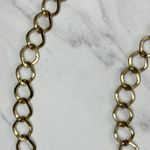Vintage Womens Gold Tone Chain Link Belt Tassel Charm Small/Medium (S/M) ✨ Photo 3