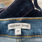 High Waist Cropped Mom Jeans 👖 Blue Size 28 Photo 1