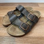 Cushionare Cushionaire Women's Cork Foodbed Slide Comfort Sandals, Size 7 Photo 2