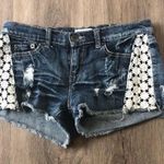 Mudd Denim Lace Shorts Photo 0