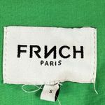 Frnch Midi Floral Dress Women S Emerald Green Eyelet Embroider Puff Sleeve Boho Photo 6