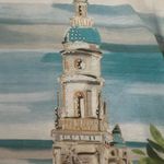 Allison Daley Womens Embellished Colorful Shirt Top Tuscan Village New 2X Blue Photo 10