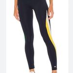 Splits59  Pierce High Waist Techflex 7/8 Legging Indigo, Copper & Yellow Size XS Photo 1