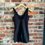 Girlfriend Collective Black Terrace Bike Unitard Exercise Romper, M Photo 4