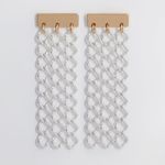 Mango NWT  Chain Earrings in Gold 67050095 Poison Photo 0