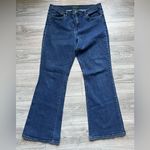 Lauren Ralph Lauren True Blue Denim Modern Flare Jeans Size 12 Casual Classic Photo 0