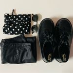 Charlotte Russe Black Polka Dot Tie-Back Crop Top NWT Size M Photo 1