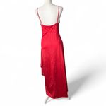 Vintage Maxi Nightgown Slip Red Photo 2