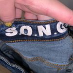 S.O.N.G. curvy distressed high rise ankle skinny jeans Blue Size 25 Photo 7