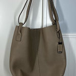 Michael Kors  Collection Taupe leather Hobo Bag neutral quiet luxury designer Photo 0