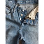 J.Crew  '84 Slouchy Distressed Relaxed Fit Jeans Medium Blue Size 26 Photo 6