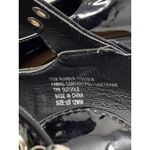 Torrid  Black Patent Mary Jane Chunky Heel Platform Studded Strap Shoes Size 12WW Photo 1