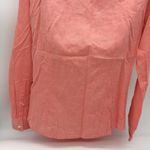 J.Crew for PIAMITA Button Up Long Sleeve 100% Cotton Shirt w/Tabs to Roll Sleeve Photo 7