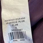 Vera Wang WHITE Bridesmaid Dress Women's Size 2 Formal Gown Plum V-Neck Halter Photo 10