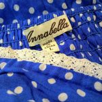 Annabella by Francesca Large Blue Polka Dot Dress Photo 5