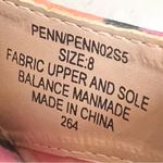 Betsey Johnson  Colorful Floral Wood Platform Dress Sandals Size 8 PENN Photo 13