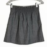J.Crew Skirt Womens 4 Gray Sidewalk Skirt Wool Blend Neutral Minimalist Office Photo 1