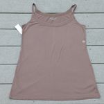 NWT NY&CO Long Thin Strap Tank Top | MY&CO Sleeveless Tunic Tank Top Brown Size L Photo 4