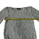 Winter Women's Green Cream Knit Cotton Sweater Sz S Pullover Cozy Fall Photo 5