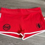 Marvel NWT SPIDER-MAN FOLD OVER SHORTS  Photo 0