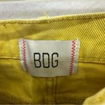 Urban Outfitters BDG  Straight Leg High Waisted Jeans Womens 24 Yellow Photo 7