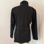 Dickies Essence Black Warm Up Scrubs Jacket Size Medium DK302 Photo 3