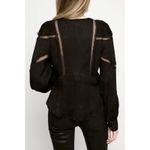 IRO Bahri Lace Inset Top Size 8 New with Tags Photo 5