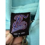 Womens Hoodie Size L Sky Blue Zip Siesta Key Florida Sweatshirt Full ZipHoodie Size L Photo 2