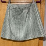 Brandy Melville John Galt  Green Plaid Mini Skirt Wrap with Buckle Photo 1
