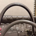 Vera Bradley Taupe Quilted Leather Emma Satchel Photo 15