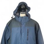Outdoorsports Jacket Sz 2XL Blue Jacket Waterproof Breathable Fabric Very Warm Photo 2