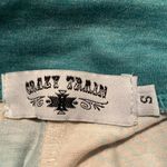 Crazy Train Mixed Print Stripes and Checkered T-Shirt Photo 4