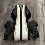 Baretraps  black platform chunky sandals tachel shoes size 8 Photo 7