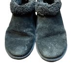 Koolaburra by Ugg ‎ Slipper Boots Womens Black Suede Shearling Lined Cozy Warm Photo 1