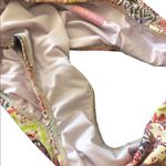 Victoria's Secret Victoria’s Secret Heavenly 3PC Fold Over Paisley Bikini Tankini M Halter Style Photo 8