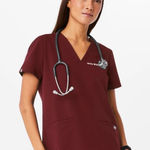 FIGS  Casma Three Pocket Scrub Top Small nurse hospital Workwear Photo 0