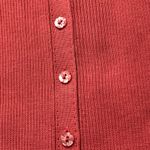 Tommy Bahama Vintage Silk Blend Long Sleeve Ribbed Cardigan Floral Buttons M Photo 7