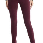AG Adriano Goldschmied AG The Farrah Skinny High Rise Skinny Maroon Jeans Pants Photo 0
