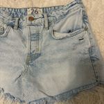 Free People Lightwash Denim Shorts Photo 6