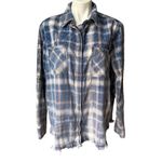 Free People  Deconstructed Shirt Jacket, Sz S Photo 3