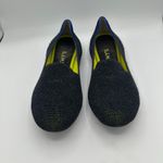 Rothy's  The Loafer Shoes Navy Blue & Neon Metallic Lattice Stitch Women's 9 Photo 1
