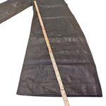 La Esquina Genuine Leather High Waist Flare Pants Sculpted Waistband Women’s SM Black Size 26 Photo 10