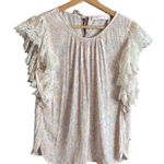 See By Chloe  flutter sleeve floral blouse Photo 3